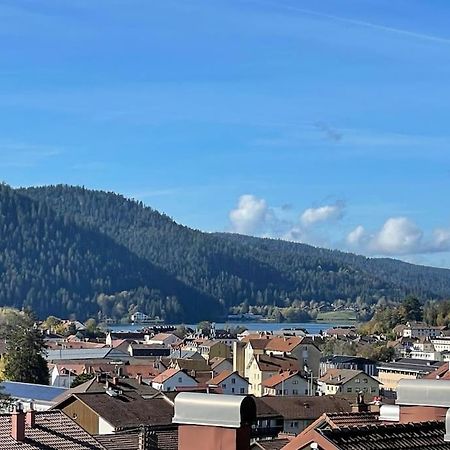 Le Chalet Blanc De Gerardmer Avec Spa Luaran gambar