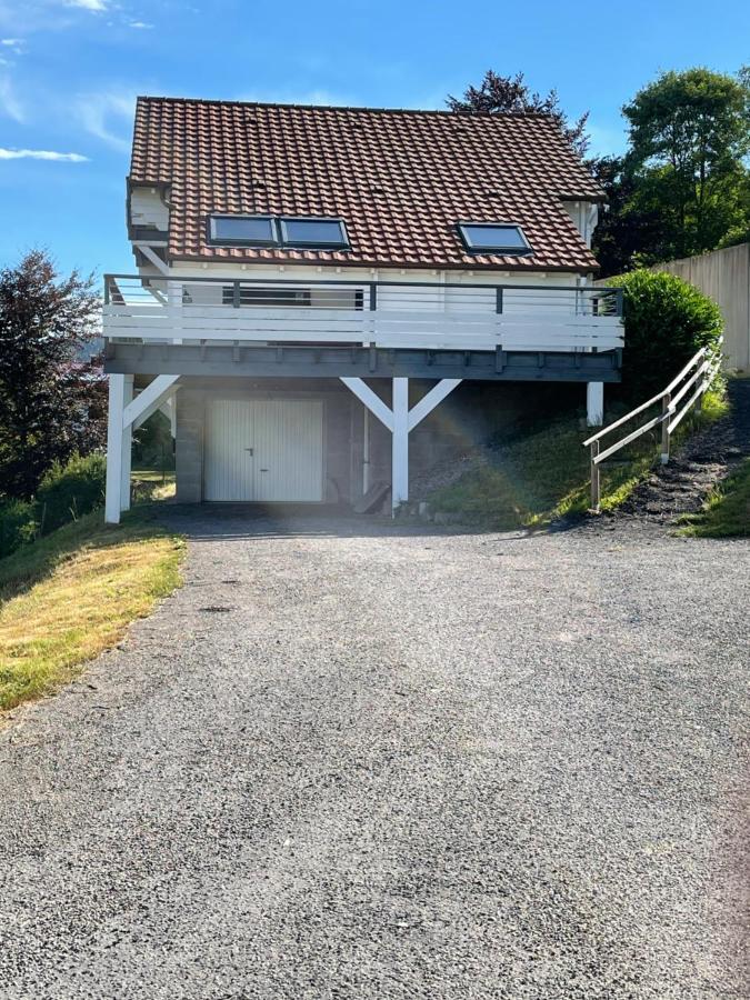 Le Chalet Blanc De Gerardmer Avec Spa Luaran gambar
