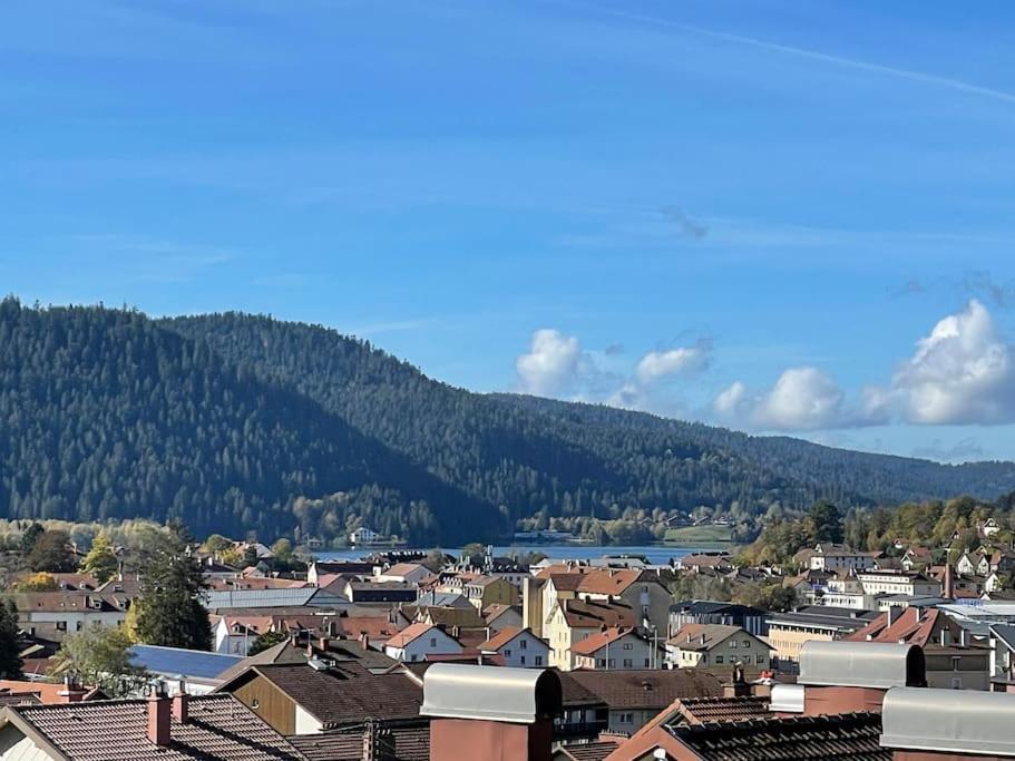 Le Chalet Blanc De Gerardmer Avec Spa Luaran gambar